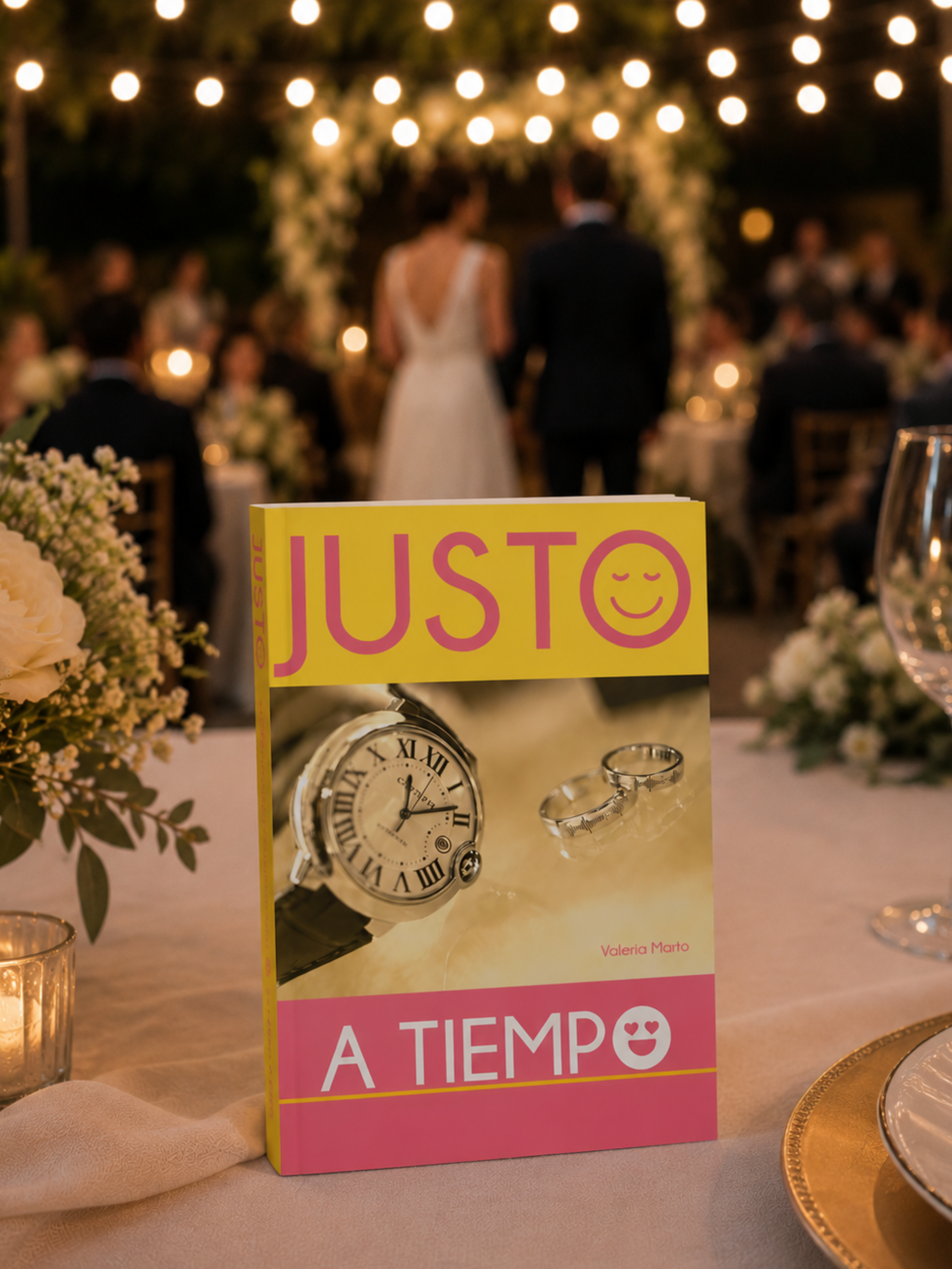 Libro cristiano Justo a Tiempo con enseñanzas bíblicas para la preparación de los solteros antes del matrimonio y el noviazgo cristiano.