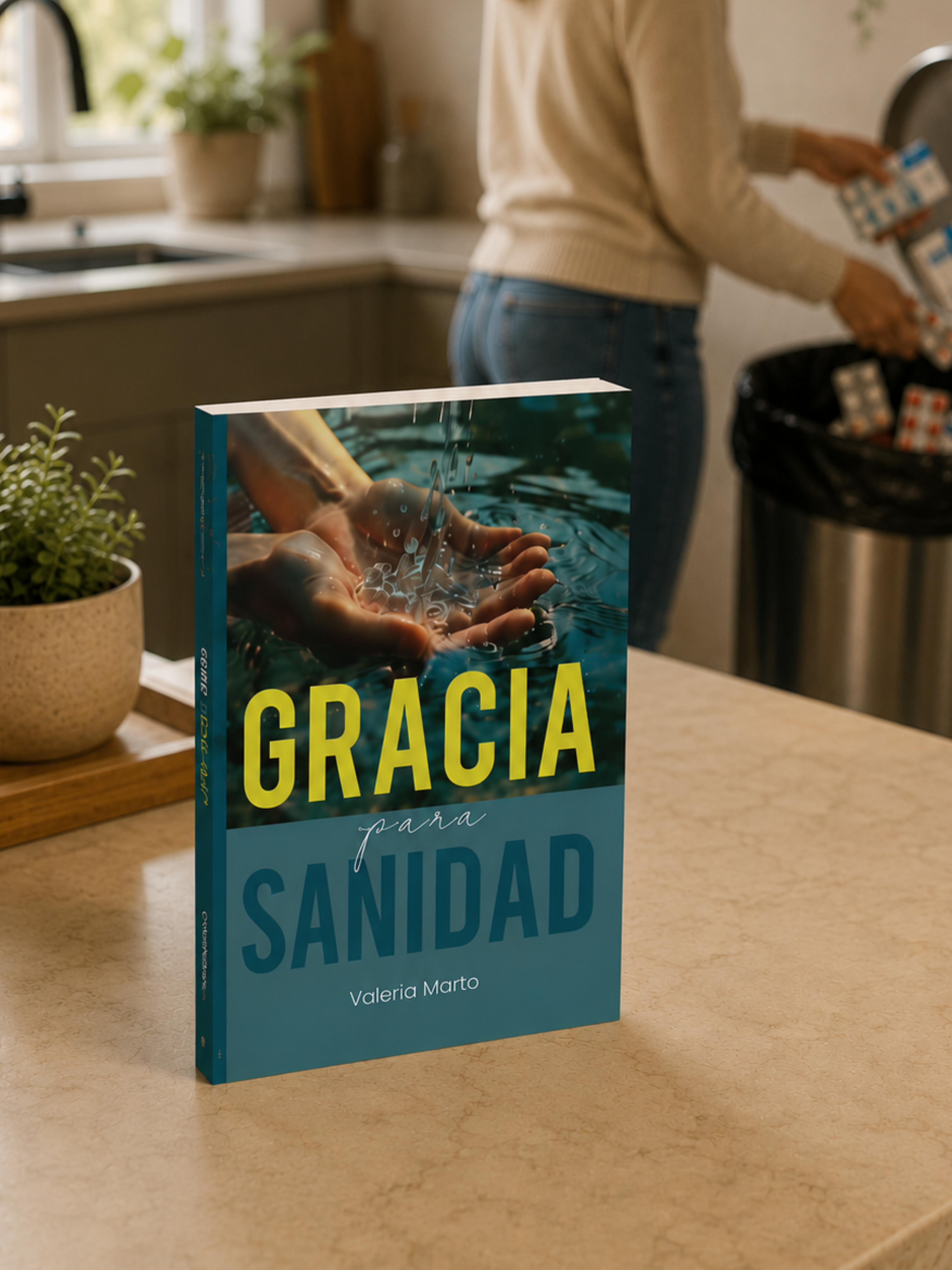 Libro cristiano Gracia para Sanidad con enseñanzas bíblicas sobre la sanidad divina, la gracia de Dios y el poder de la fe en Jesús.